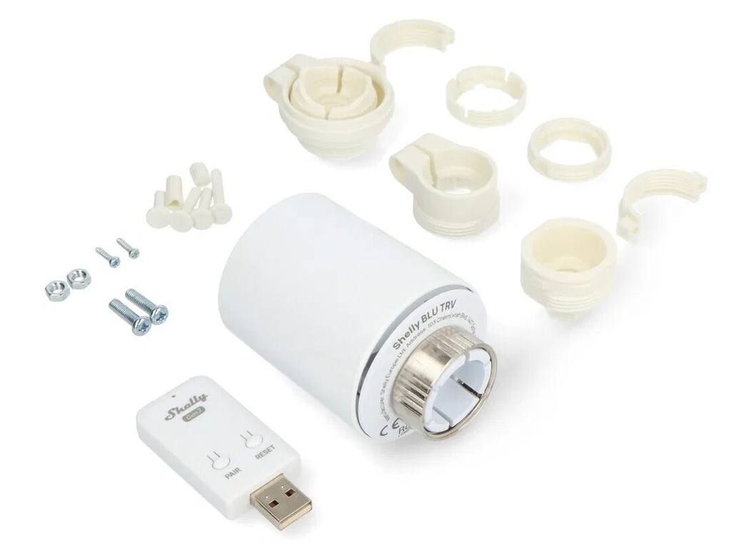 Shelly BLU TRV 3-pack + 1 x BLU Gateway Gen3 - Image 3