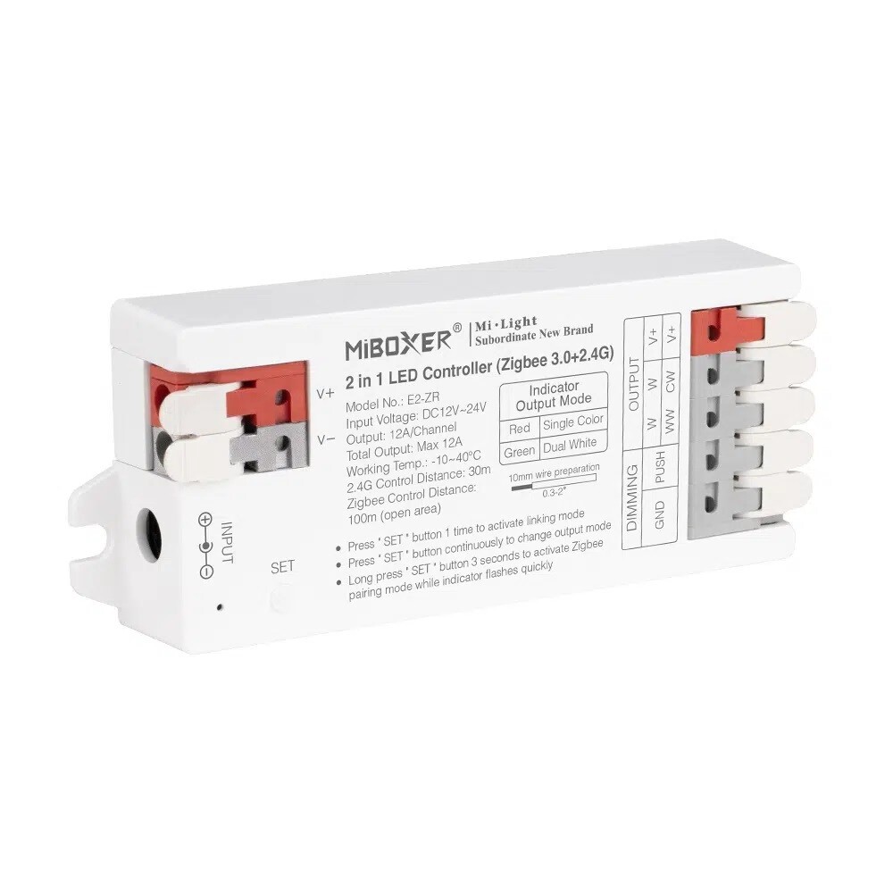 Mi-Light E2-ZR 2 in 1 LED Controller (Zigbee 3.0 +2.4G) - Image 2