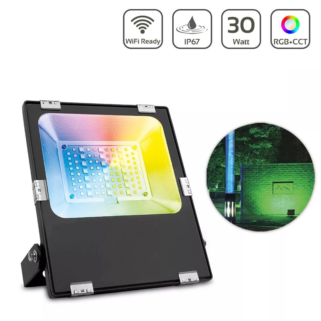 Mi-Light FUTT03 30W RGB+CCT Floodlight - Image 7