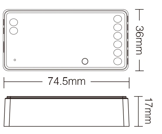 Mi-Light SZ2 2 in 1 LED Controller (Zigbee 3.0 + 2.4G) - Image 8