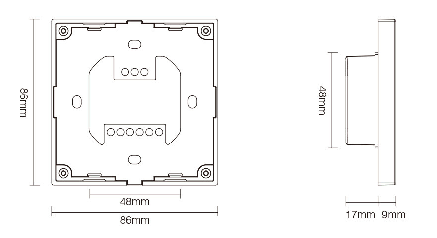 Mi-Light X5 DMX512 Master RGB+CCT (DMX512) - Image 4