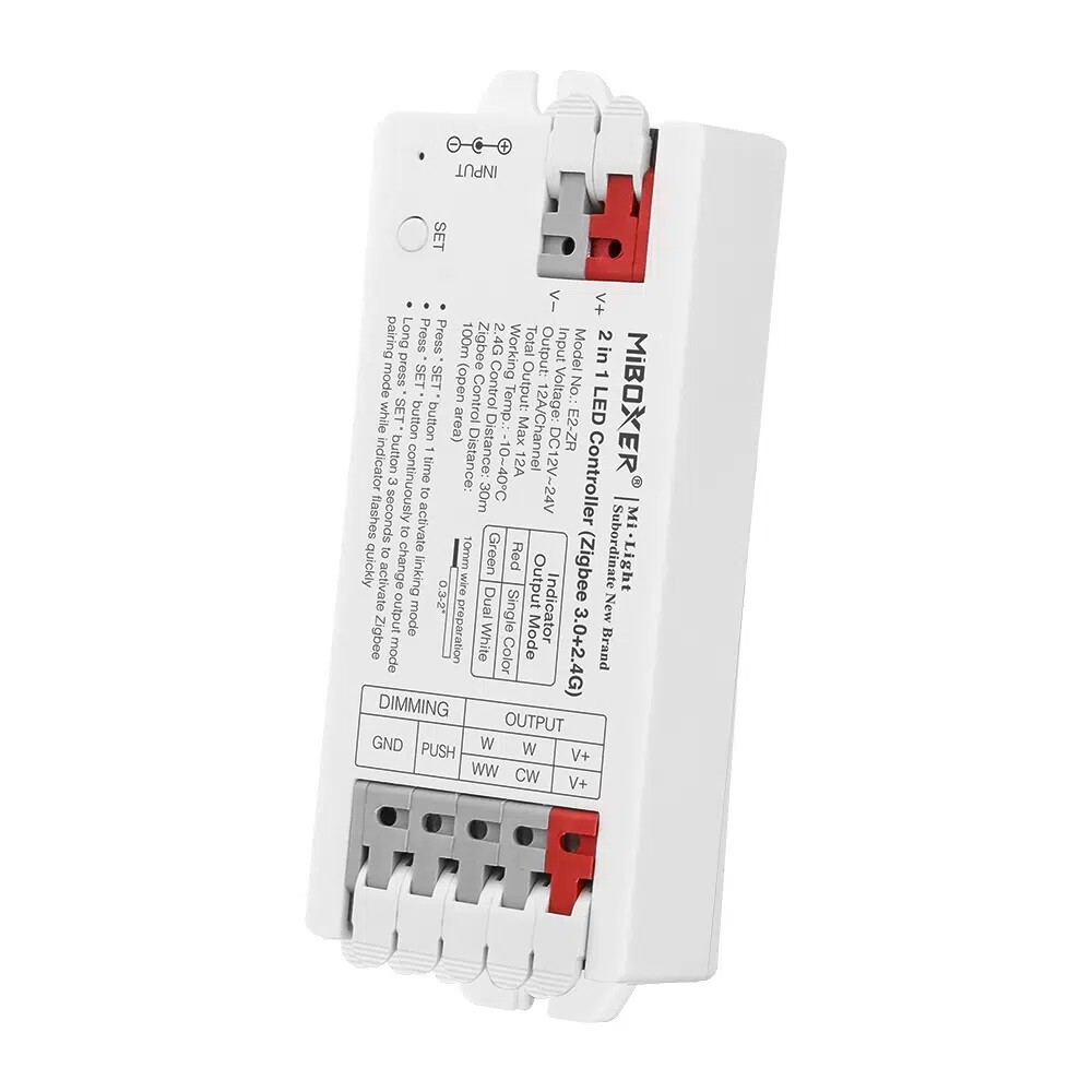 Mi-Light E2-ZR 2 in 1 LED Kontroller (Zigbee 3.0 +2.4G)