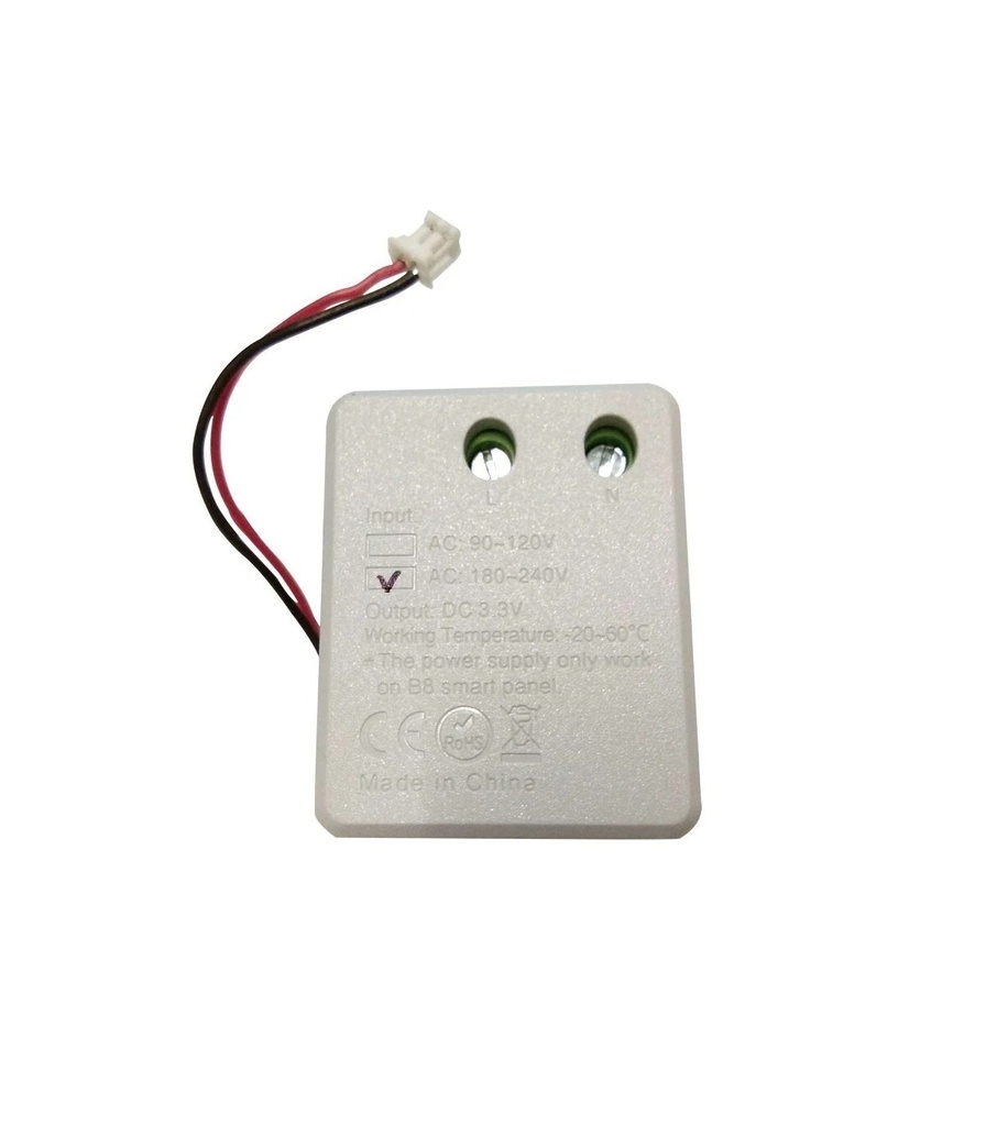 Mi-Light väggpanel strömförsörjning 180-240V adapter B8P