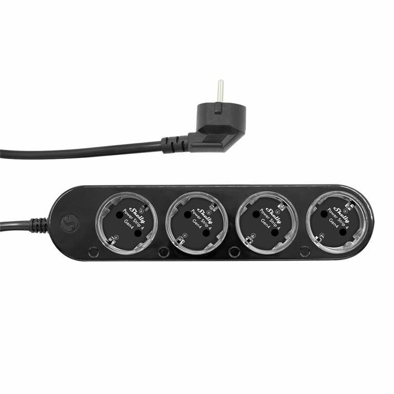 Shelly Power Strip 4 Gen4 Svart
