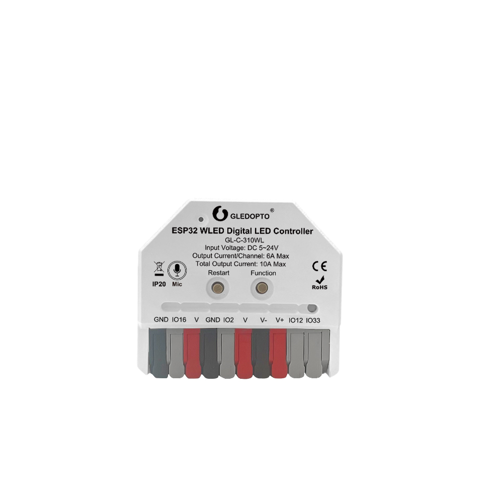 Ultra Mini ESP32 WLED LED Strip Controller