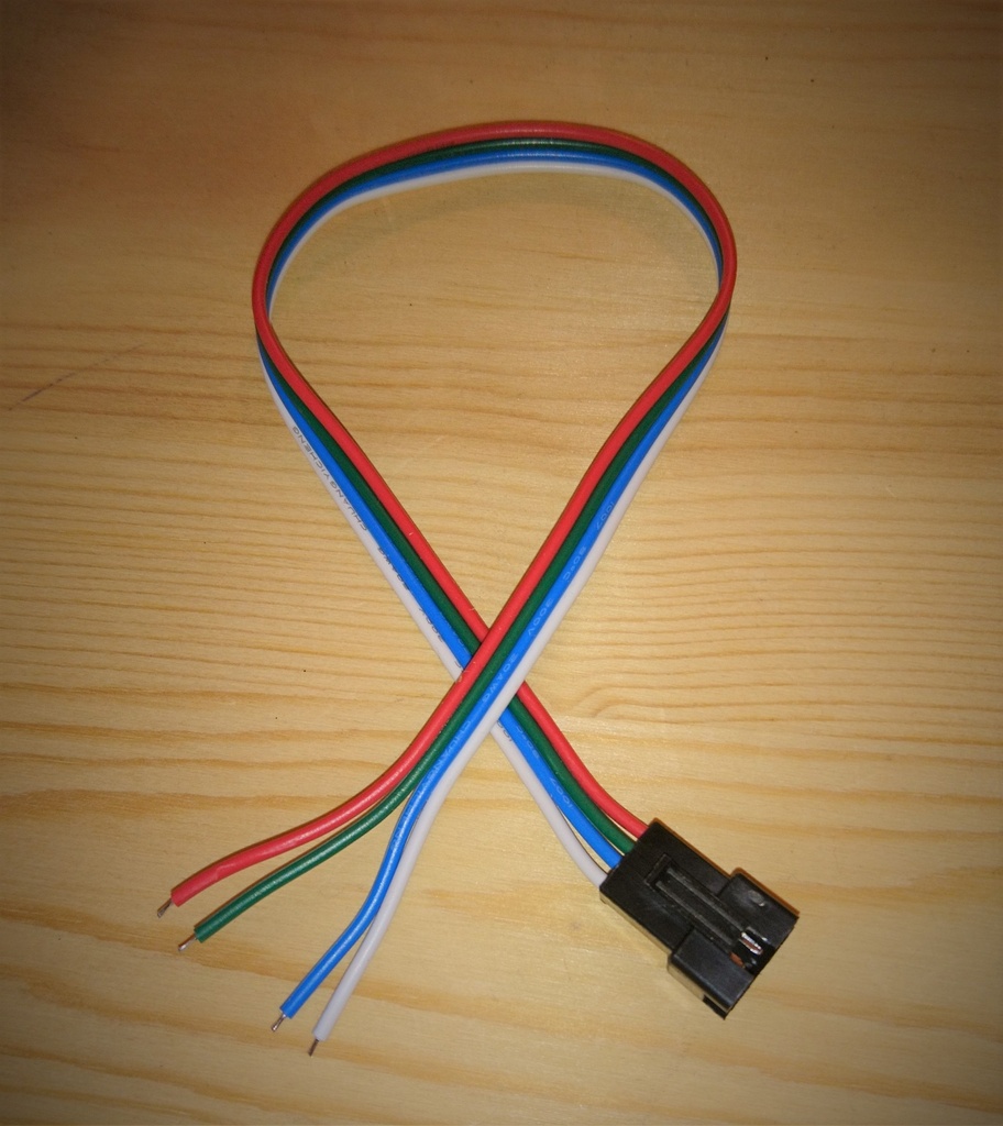 4-pin JST for X-mas lights