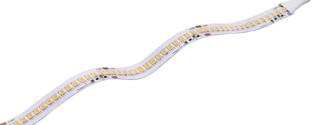 LED-list för långa dragningar 50m och uppåt - MaxRun - Statisk Vit - IP67 - 48V
