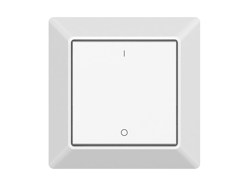 Fjärrströmbrytare, singelknapp med dubbelfunktion - Zigbee