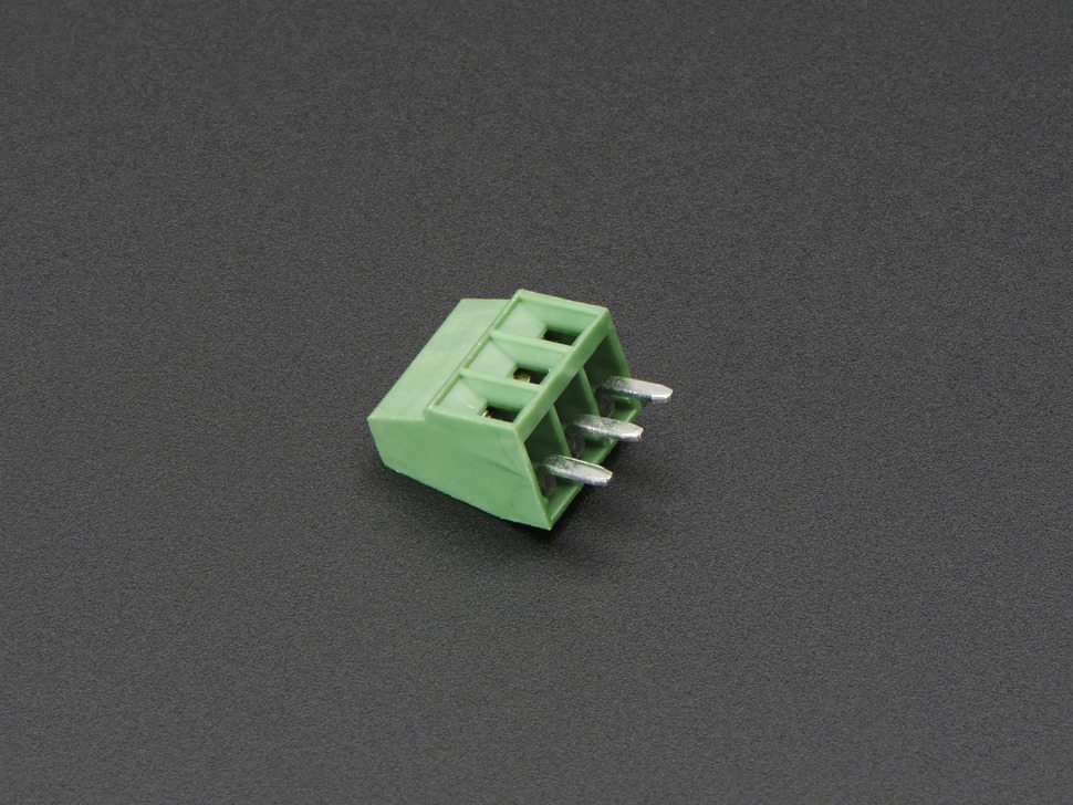Terminal Block - 2,54mm pitch - 3 pin