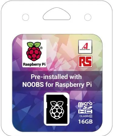 OKdo 16GB NOOBS microSD Card with Adapter