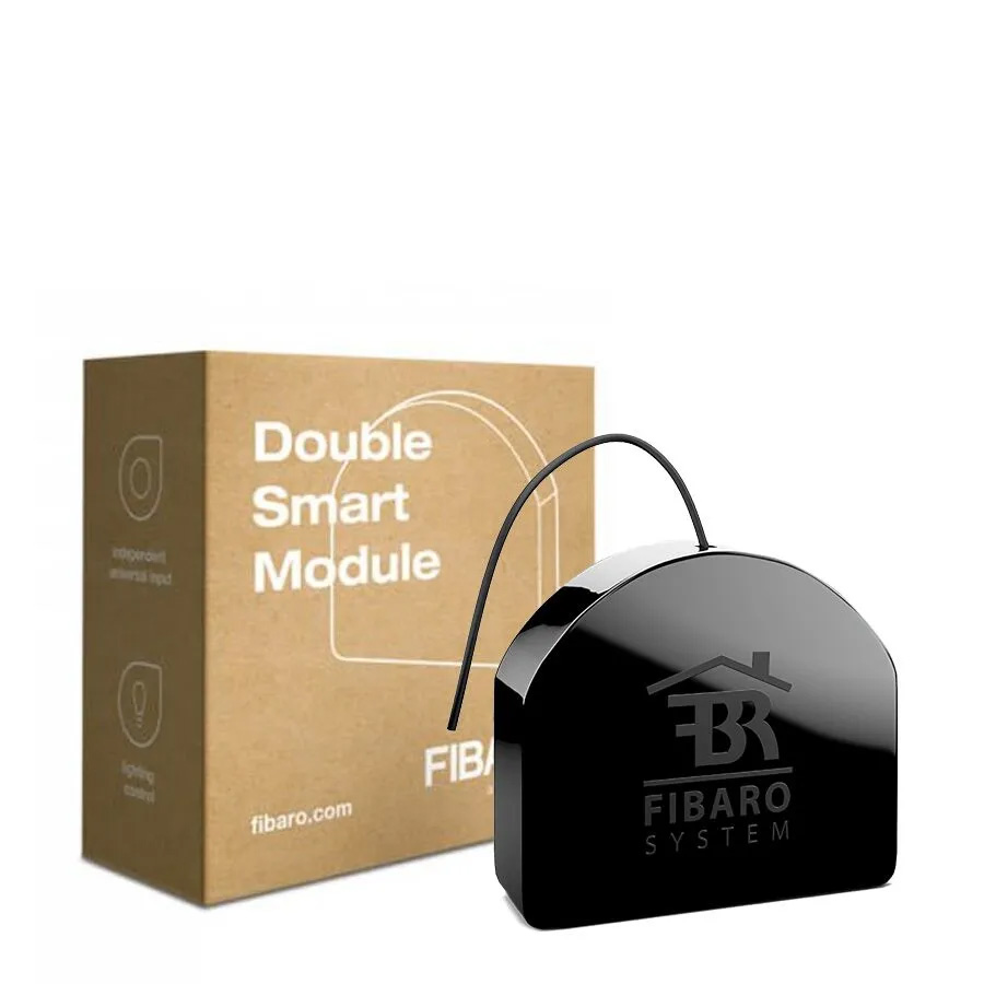 Inbyggnadsrelä 2 kanaler (potentialfria utgångar) - Double Smart Module