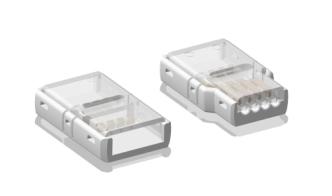Vattentålig 2-pin LED-list connector - 10mm