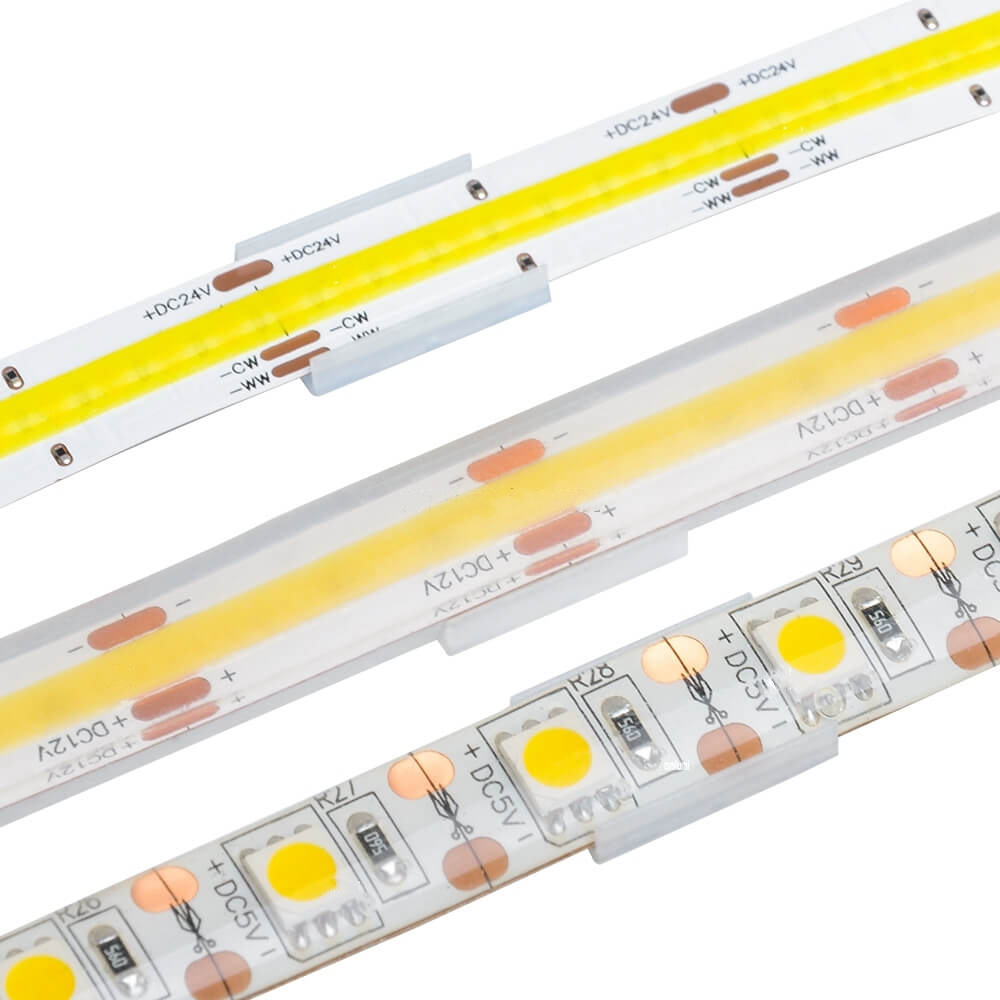 Osynlig 10mm LED-clip för montering - Fästbygel