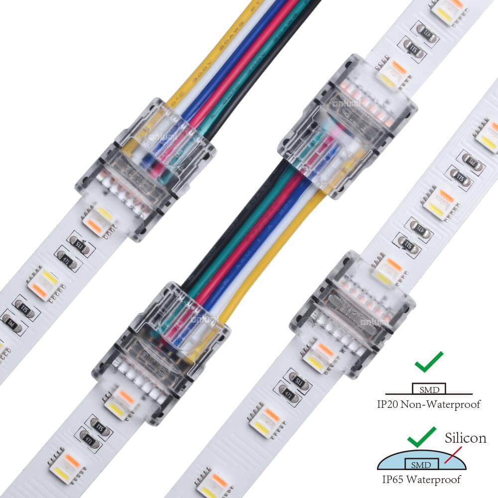 LED-skarv 12mm - 6-pin RGBTW - IP20 - Hippo-M 