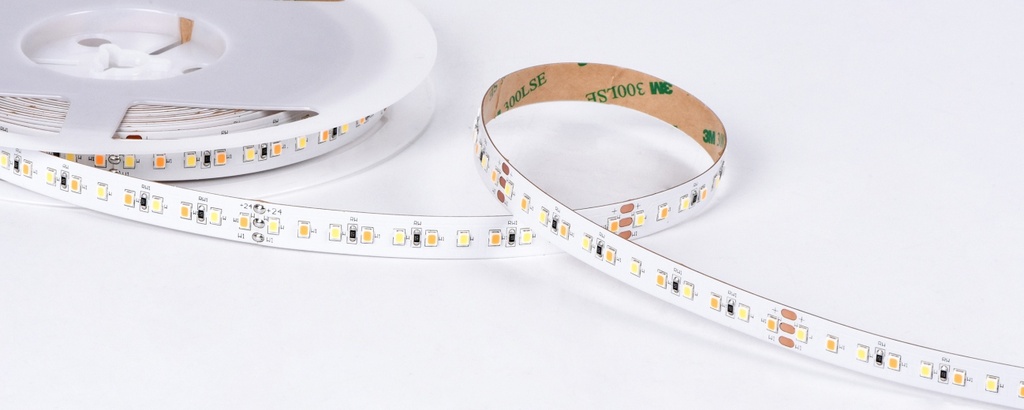 LED-list - Ställbart vitt ljus - 2700-6500K - IP20 - 24V - 120LED/m