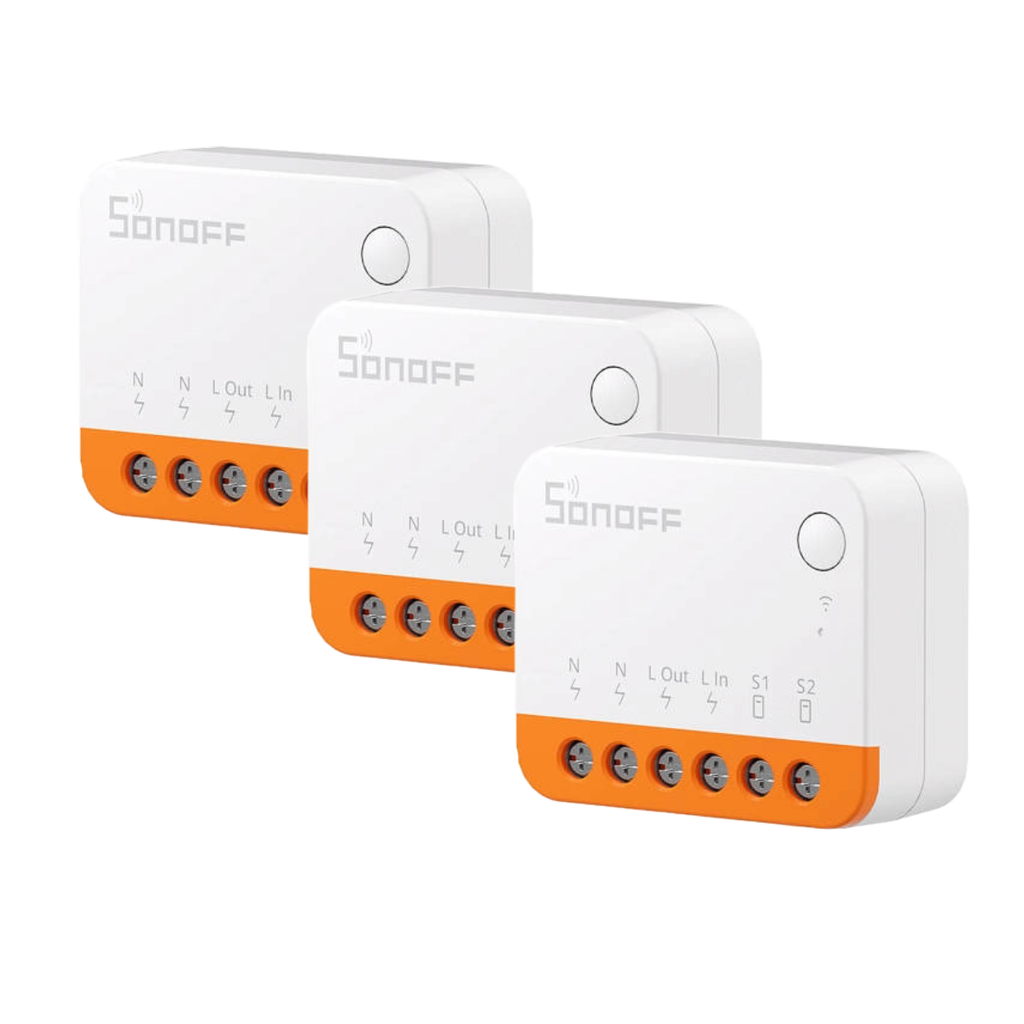 Sonoff MINIR4 är en kompakt och mångsidig WiFi-brytare 3-pack
