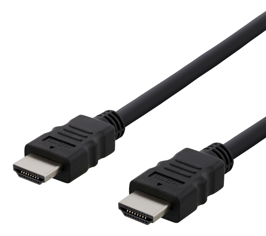 HDMI cable CCS, HDMI High Speed w/Ethernet, FSC, 3,0m, svart