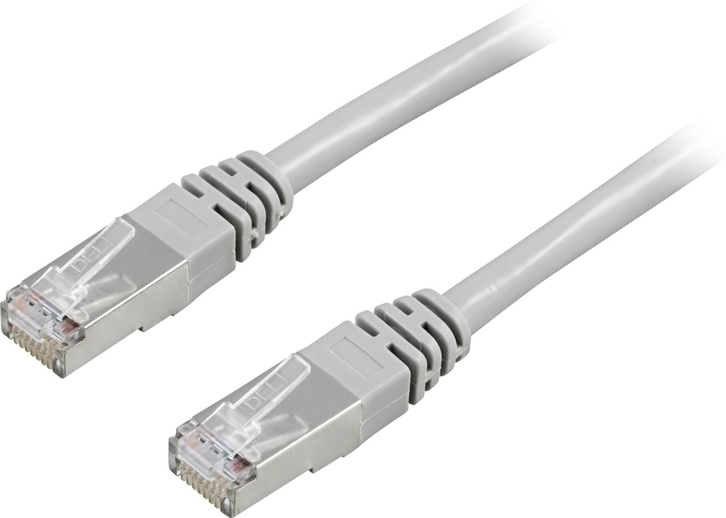 Nätverkskabel 50m F/UTP, Cat5e, grå