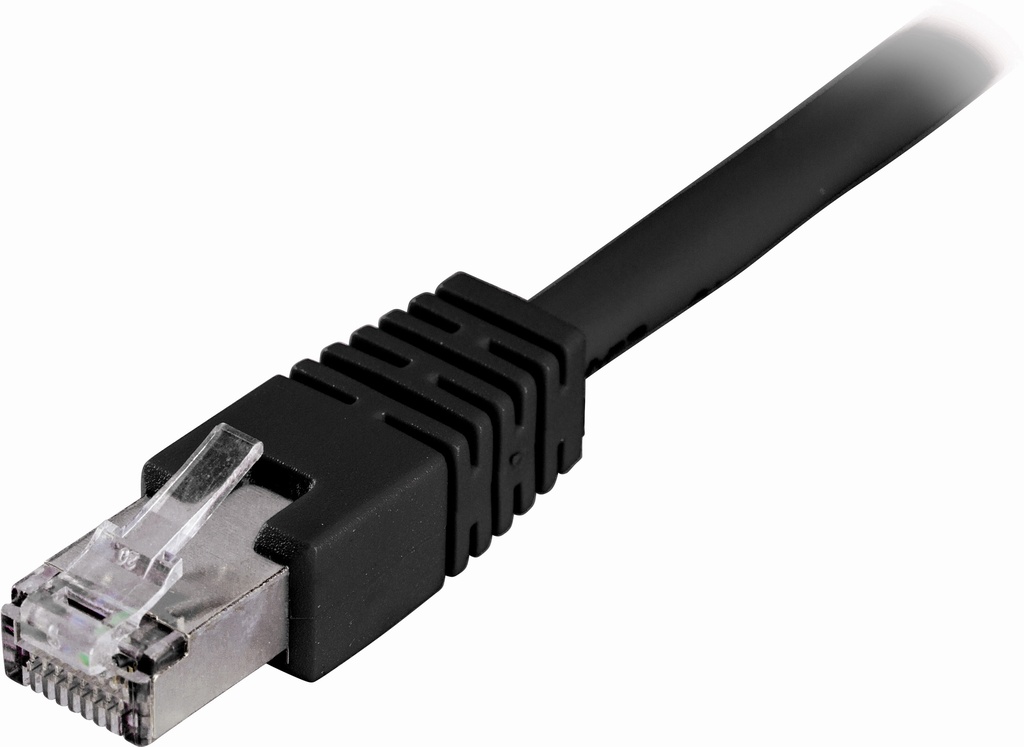 Nätverkskabel 30m F/UTP Cat6, LSZH, svart