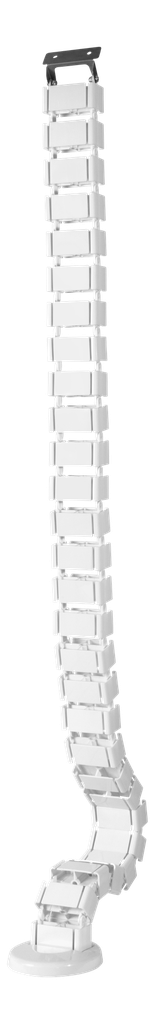 DELTACO Office, Spine Cable Organizer & Hider, White