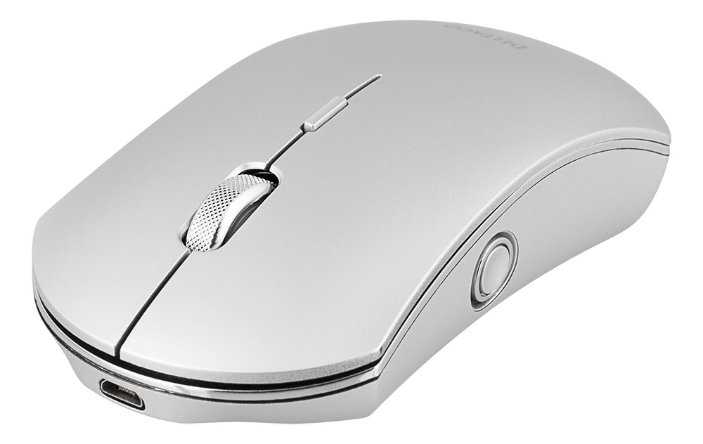 DELTACO Wireless office silent mouse, battery indicator, USB recei