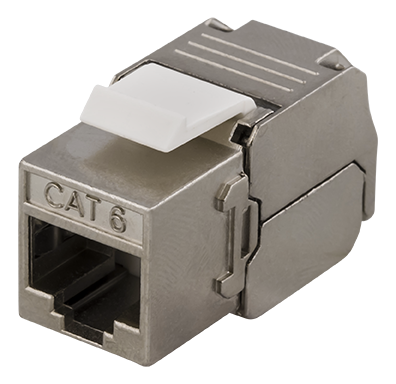 DELTACO FTP Cat6 Keystone kontaktdon, "Tool-free"