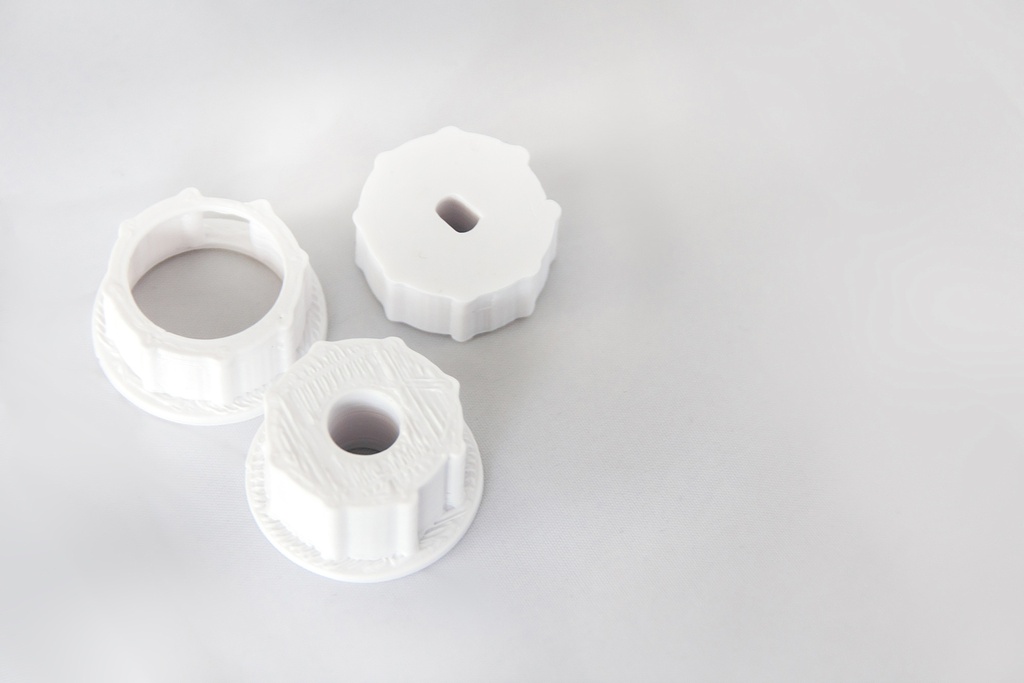 Adapter-set till rullgardinsmotorer - 20mm