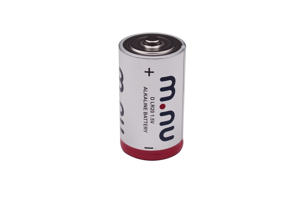 Alkaliska batterier D / LR20, 1,5V 3-pack