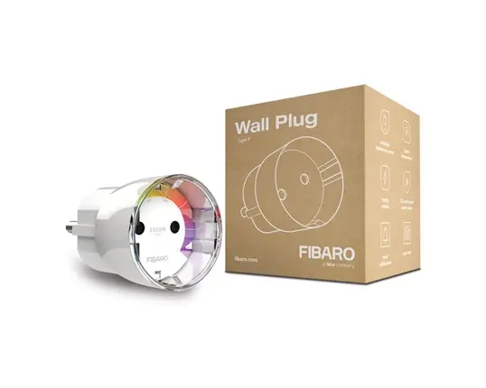 Plug In Relä - Fibaro Wall Plug
