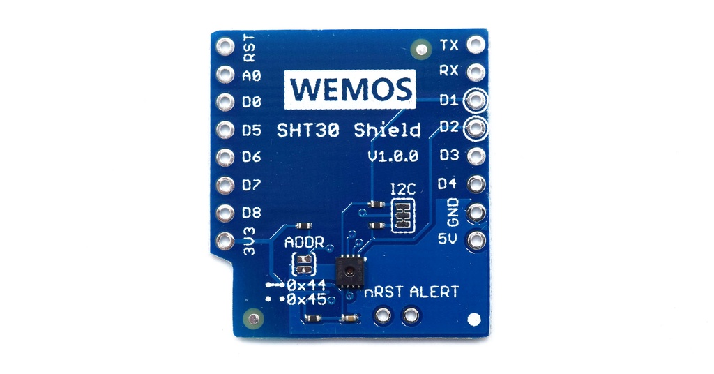 SHT30 temphum Shield for WeMos D1 Mini