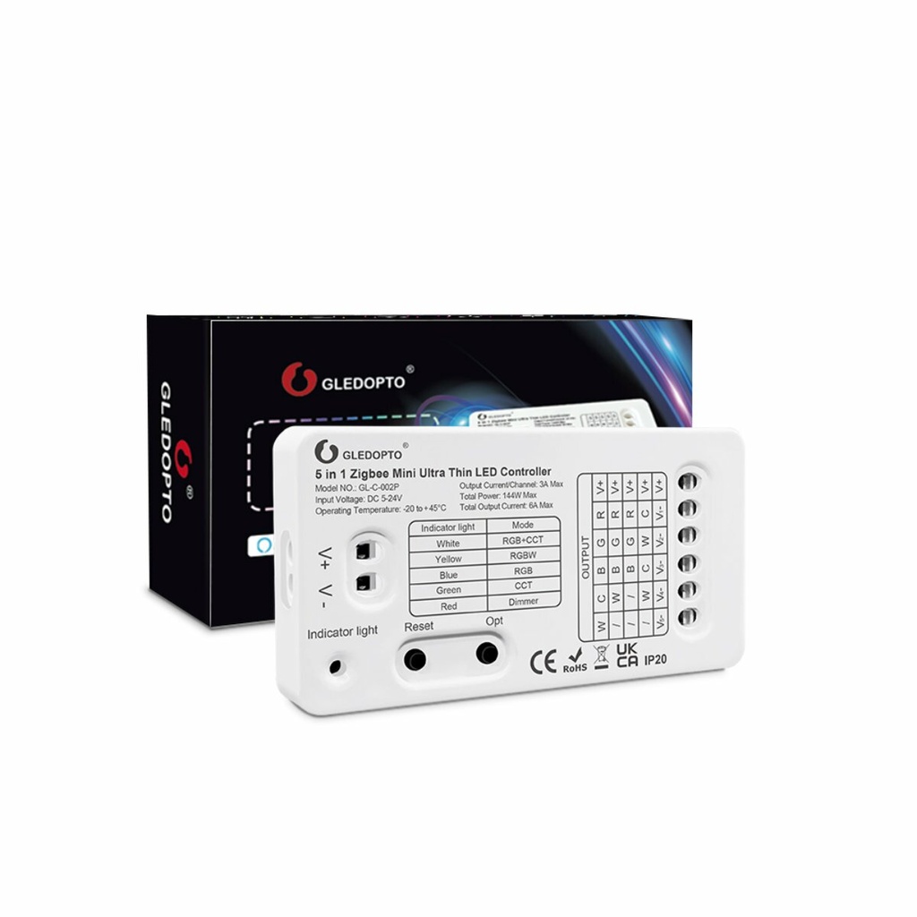 LED Controller Mini - Dimmer - SC/CCT/RGB/RGBW/RGBCCT