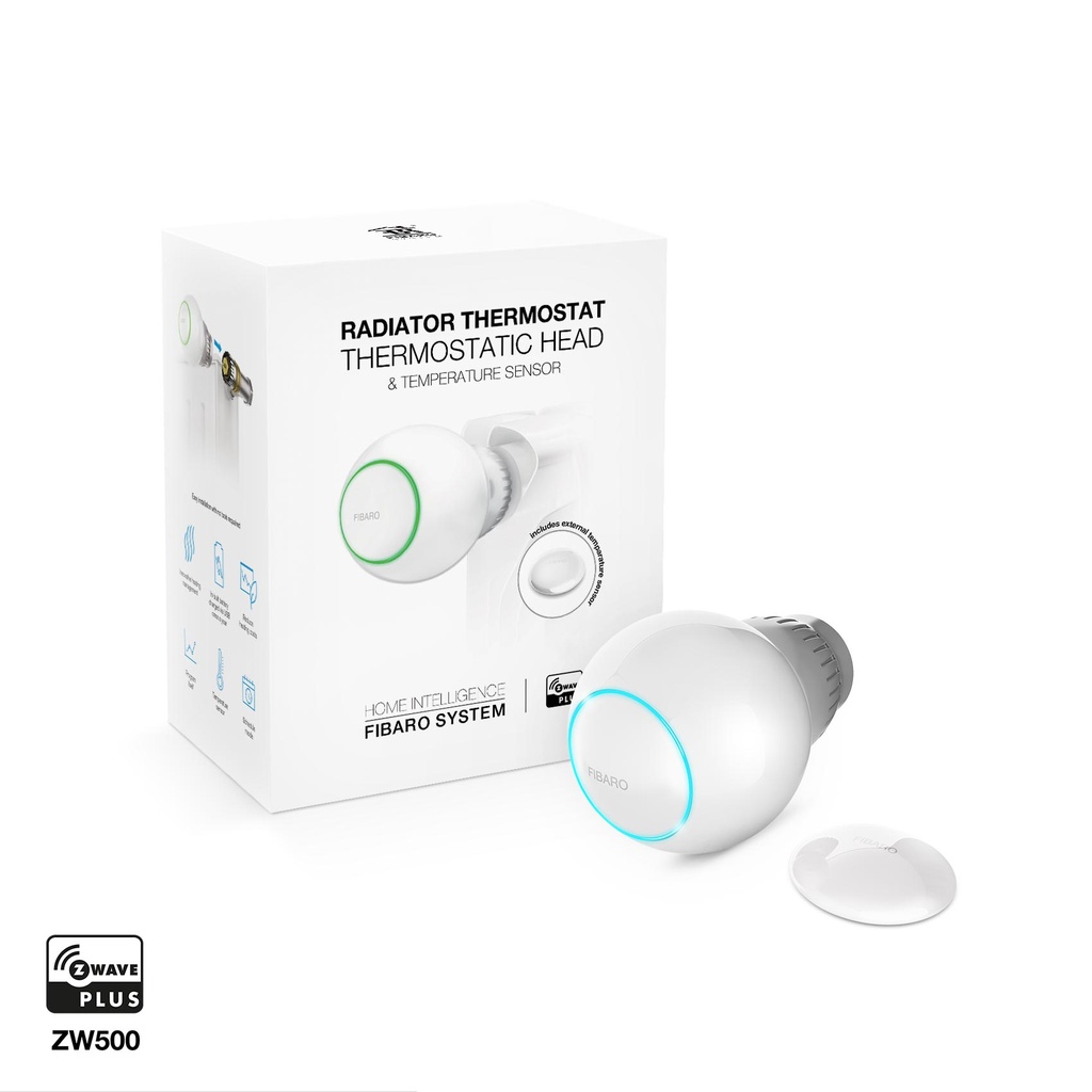 Radiatortermostat startpaket - Fibaro Radiator Thermostat Starter Pack