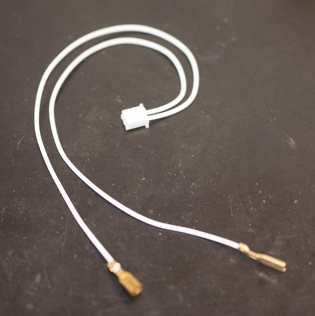 2x 2.8mm spade to 2-pin JST-PH - 18cm