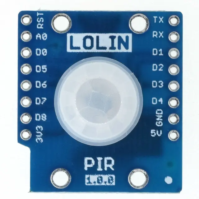 PIR Shield V1.0.0 for LOLIN D1 mini