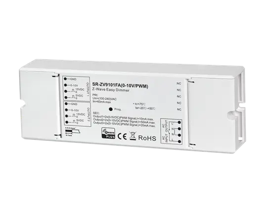 Dimmer med 2st 1-10V signaler