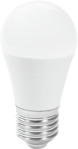 LED lampa E27, G45, 5,5W, dimbar