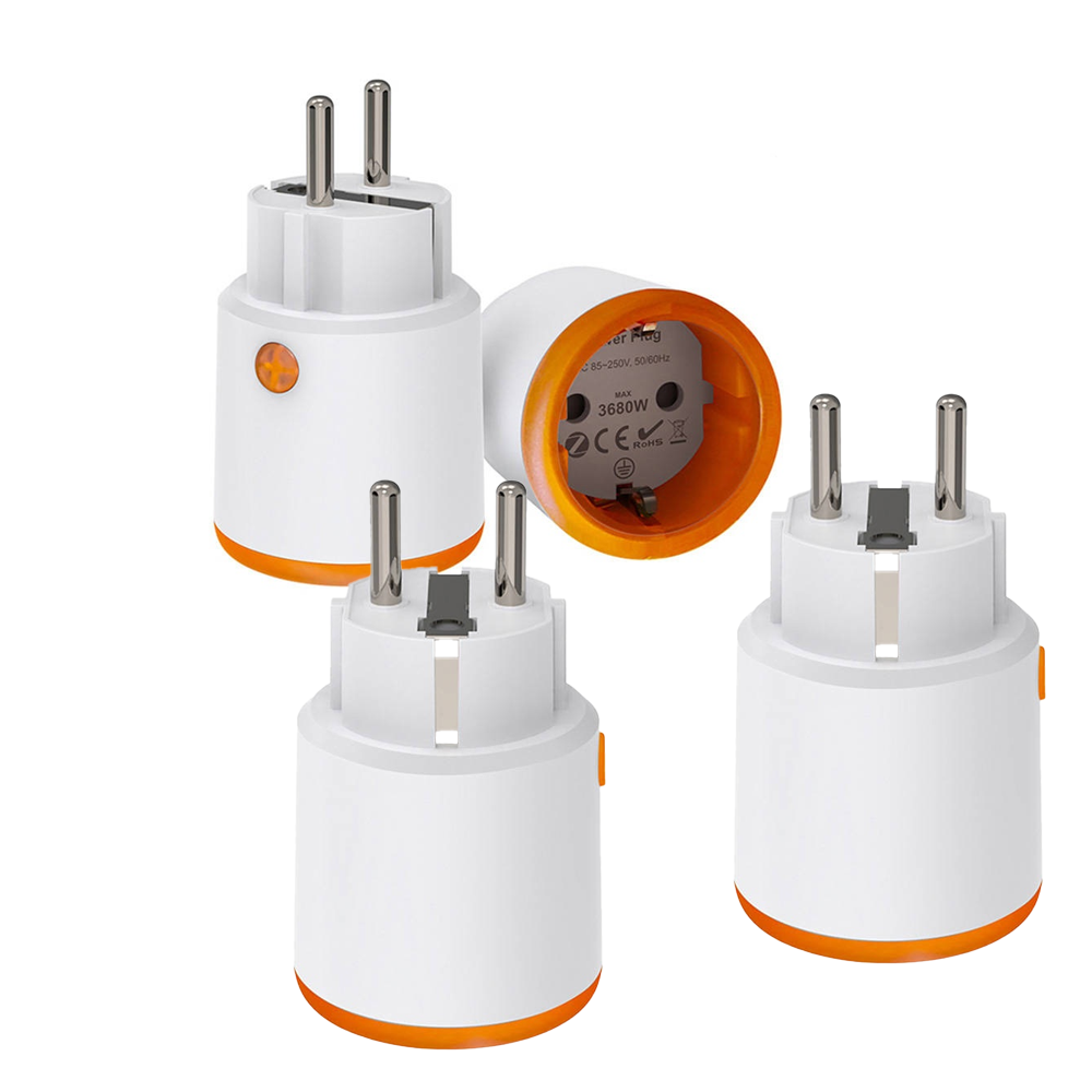 NEO Smart plug Zigbee med energimätning - 4-pack