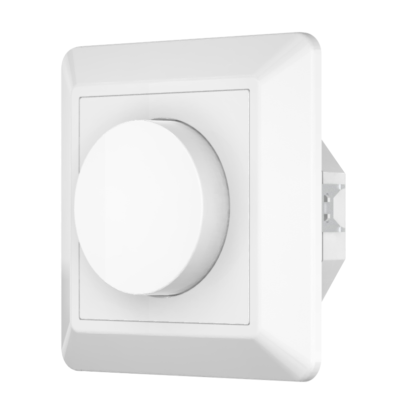 Z-wave vriddimmer med pushingång