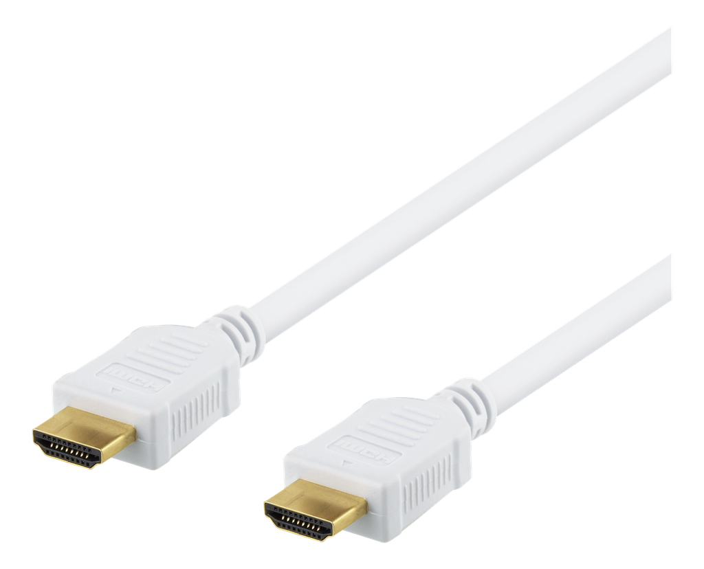 High-Speed HDMI-kabel, 7m, Ethernet, 4K UHD, vit
