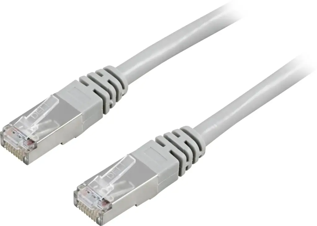 Nätverkskabel 7m F/UTP Cat6, 250MHz, Delta-cert, LSZH, grå