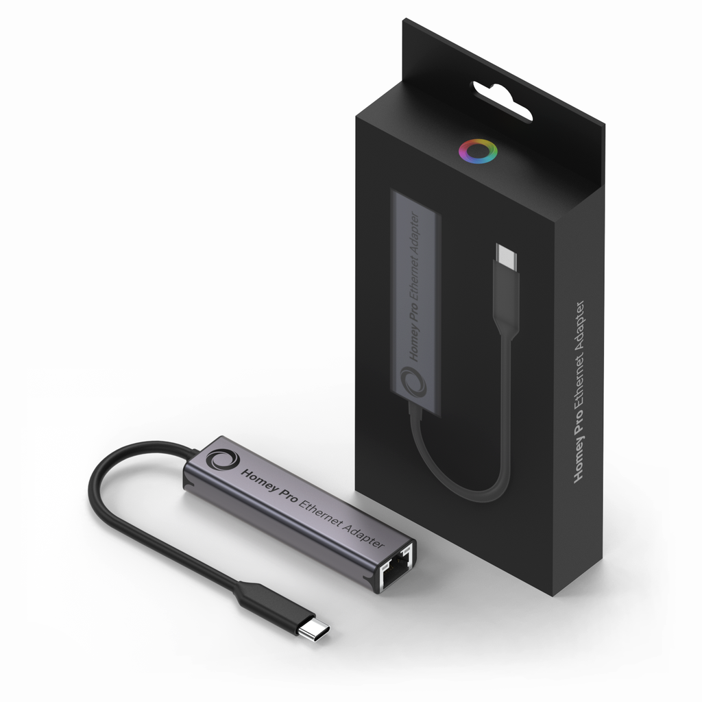 Ethernet Adapter till Homey Pro (2023-2026)