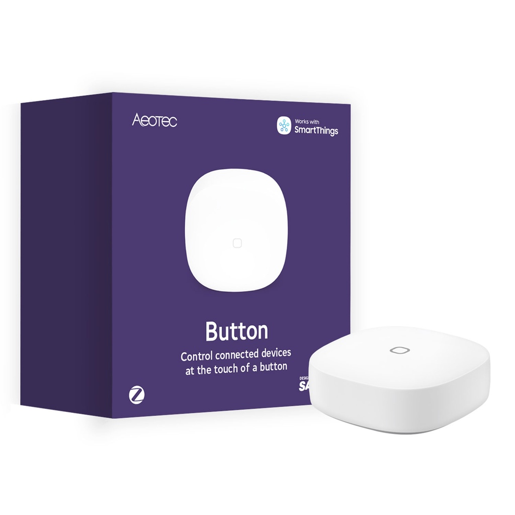 Smart knapp med temperaturmätning - Zigbee