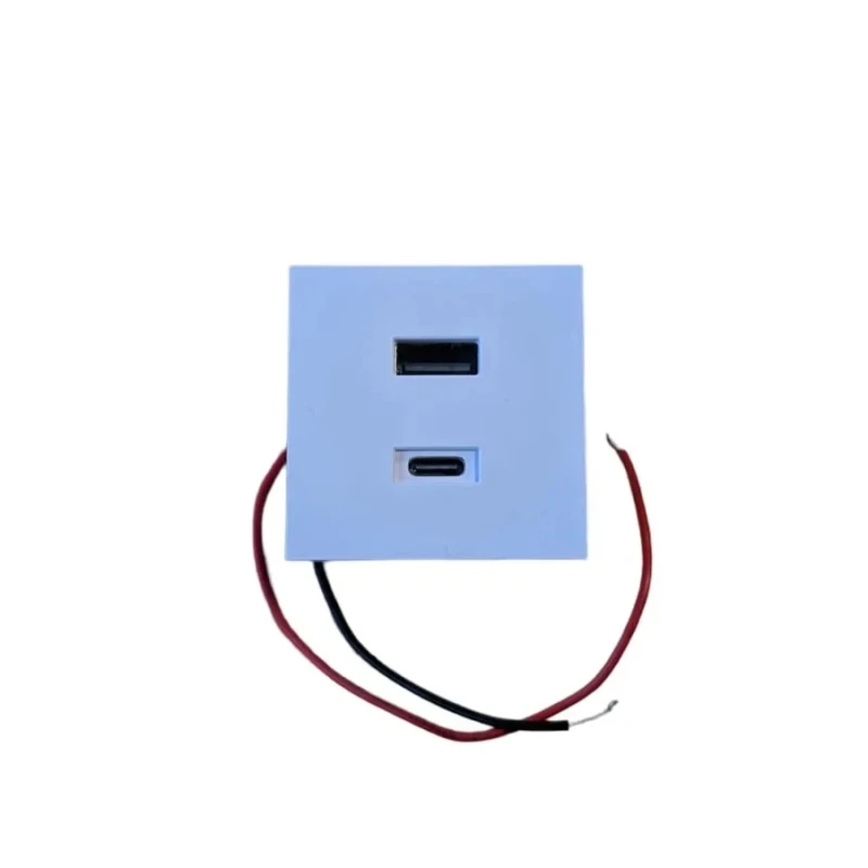 [269657] Shelly USB charger for wall Display Stand, vit