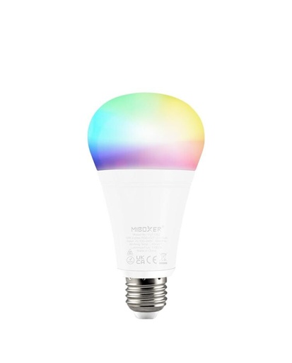 [184498] Mi-Light FUT105ZR 12W RGB+CCT E27 LED lampa (Zigbee 3.0 + 2.4G)