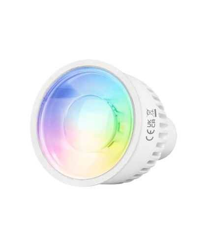 [184399] Mi-Light FUT106ZR 6W GU10 RGB+CCT LED lampa (Zigbee 3.0 + 2.4G)