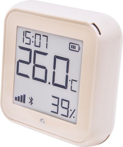 [261552] Shelly PLUS H&T Wi-Fi + Bluetooth fukt- och temperatursensor gen. 3 Ivory