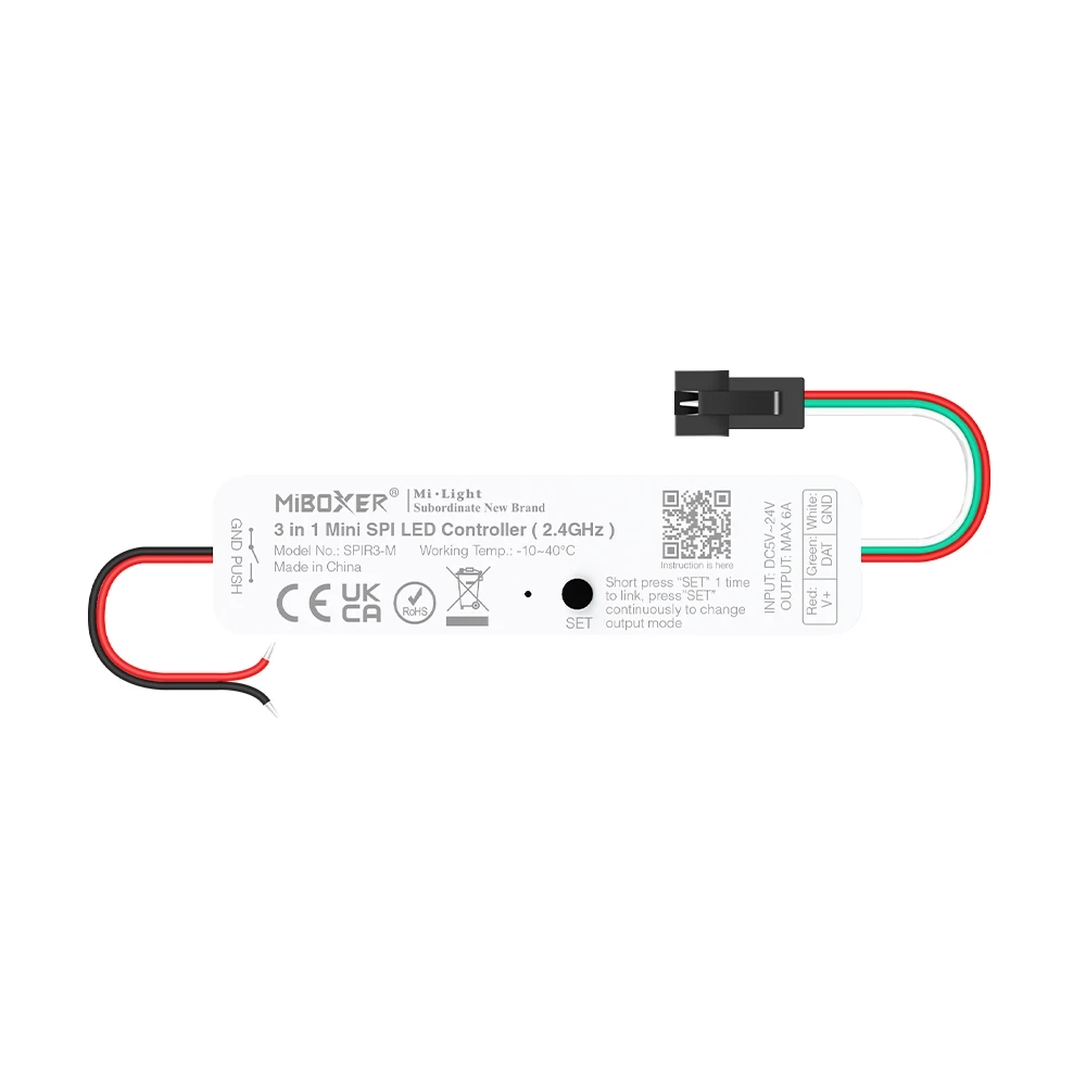Mi-Light SPIR3-M 3-i-1 Mini SPI LED-kontroller (2.4GHz)