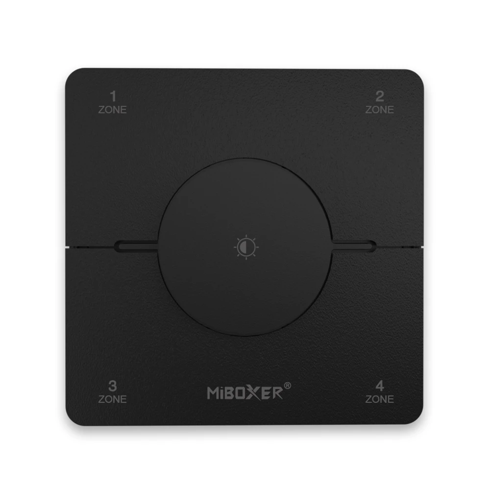 [186041] Mi-Light K0SB 4-zon CCT roterande panel fjärrkontroll (2.4GHz)