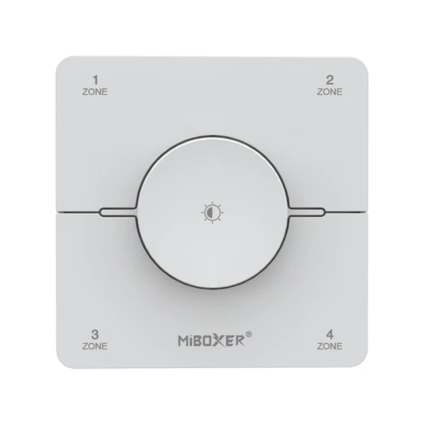[186034] Mi-Light K0S 4-zon CCT roterande panel fjärrkontroll (2.4GHz)