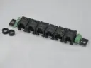 Patchpanel 6xRJ12, 2x skruvterminaler